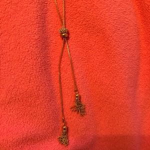 Long Gold Necklace